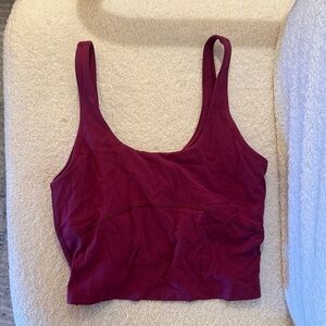Alo Women's Pink Tank Top with built in bra